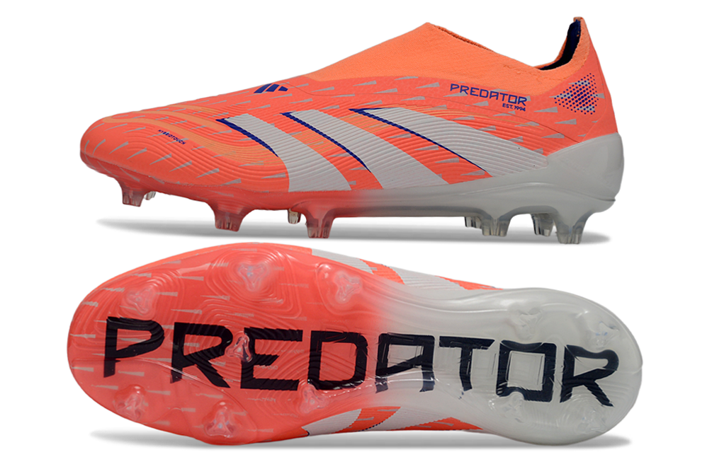 Adidas Predator Accuracy+ FG Boots, full knit, laceless