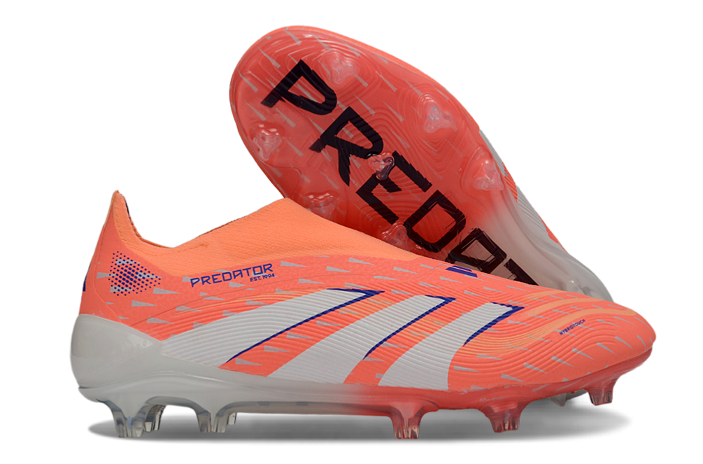 Adidas Predator Accuracy+ FG Boots, full knit, laceless