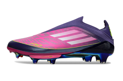 Adidas F50+ series fully knitted waterproof laceless FG